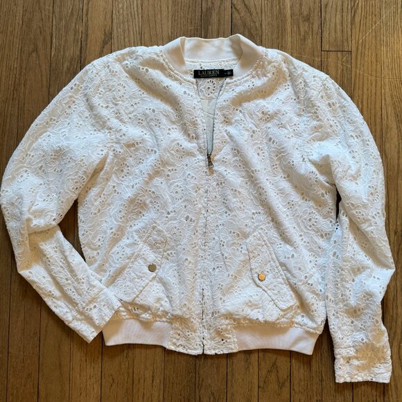Ralph Lauren Eyelet Jacket - Small - Picture 1 of 1